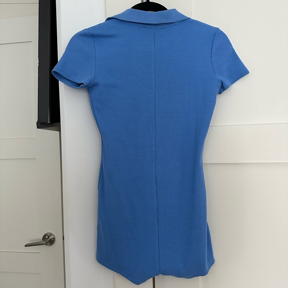 Zara Blue Short Polo Bodysuit/Romper - Picture 5 of 5